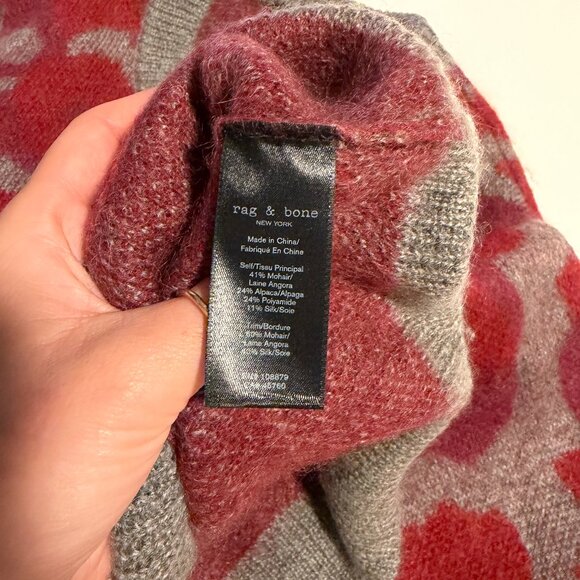 Rag & Bone Camo Crew Sweater - Picture 4 of 4